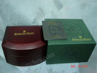 Audemars Piguet Box Replica - Red Wood Watch Box - Replacement